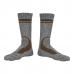 Meia Acolchoada Curtlo Trail 2 40-44 Mescla-Preto